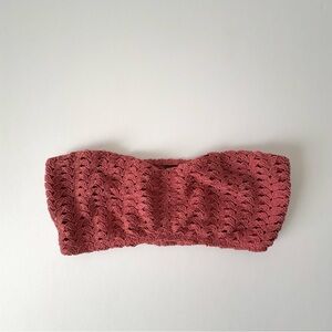 Boho Mauve Crochet Bandeau